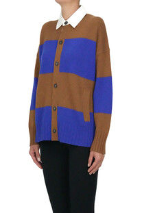 Polo style cardigan No Name