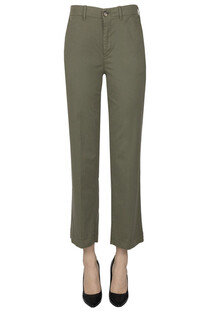 Cotton and tencel chino trousers Kiltie