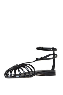 Elena patent-leather sandals Alevì
