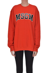 Designer logo sweatshirt MSGM