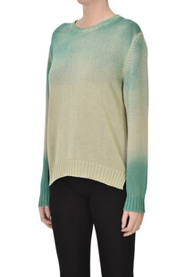 Gradient effect knit pullover Alessandro Aste