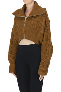 Zippered cropped cardigan Dondup