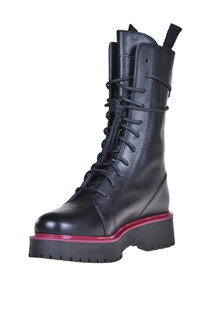 Leather combat boots Patrizia Bonfanti