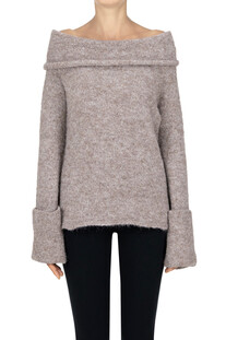 Cow neckline pullover ELEH