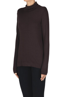 T-shirt dolcevita in jersey Blukey