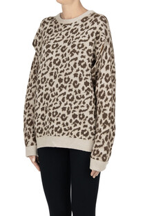 Pullover stampa animalier Federica Tosi