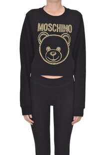 Studded sweatshirt Moschino Couture