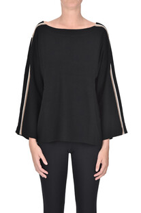 Pullover con scollatura a barchetta Nenette