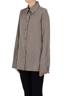 Camicia in misto lana chevron Golden Goose Deluxe Brand