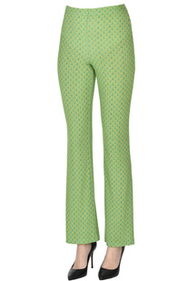 Printed jersey trousers Pin-up stars