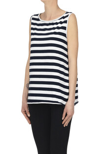 Top in cotone a righe Labo.Art