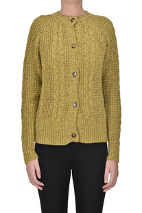 Jacquard knit cardigan Beatriz Furest