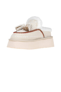 Mules in suede con impunture Nan-Ku Couture