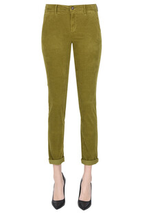 Velvet slim chino trousers Hod