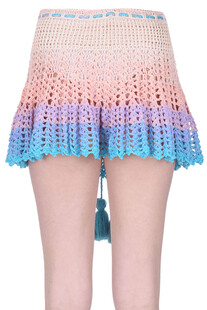 Crochet knit mini skirt Matimì