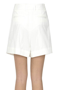 Cotton shorts with darts The Latest