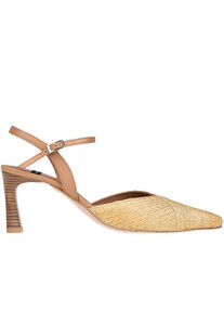 Raffia slingback pumps Angel Alarson