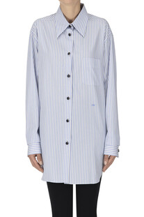 Maxi camicia a righe N°21