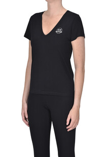 T-shirt con logo Pinko