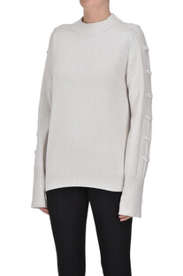 Wool, silk and cashmere pullover D.Exterior