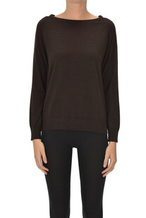 Wool and silk pullover Base Milano