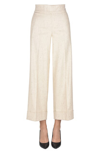 Pantaloni cropped gamba larga D.Exterior