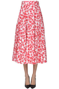 Flower print skirt Anneclaire
