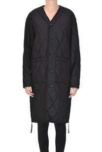 Lightweight long down jacket Taion