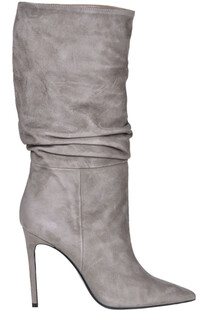 Draped suede boots A.T.B. Around The Brand