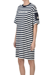 Striped cotton dress Moncler