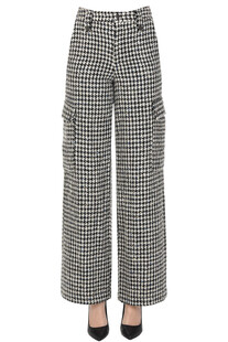 Sparkly houndstooth print trousers Rotate