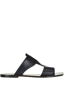 Leather slides Lemaire