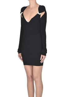 Ribbed sheath dress Moschino Jeans