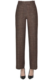 Melange cotton trousers Circolo 1901