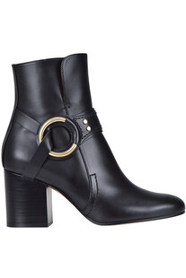 Leather ankle-boots Chloé