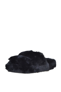 Eco-fur slides PAO Piano Zero