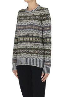 Pullover Brodie in maglia jacquard Eribè