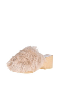 Shearling clogs Luca Valentini