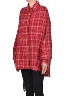 Giacca camicia stampa check Destin