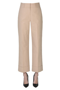 Cropped chino trousers Peserico