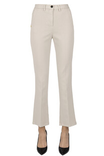 Pantaloni Ava White Sand