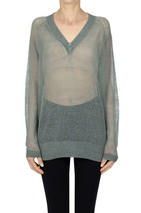 Pullover in lino Aragona