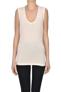 Tank top in cotone Velvet