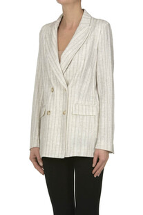 Pinstriped double-breasted blazer Goodmatch