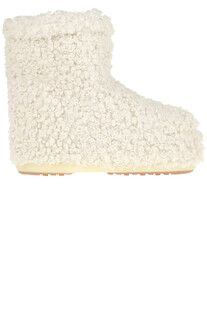 Icon Low Faux Curly boots Moon Boot