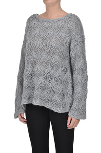 Embroided knit pullover Fabiana Filippi