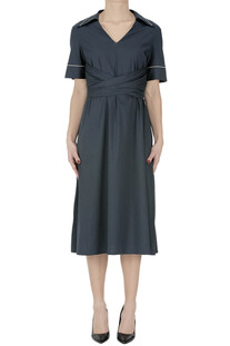 Cotton-blend dress D.Exterior