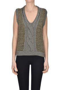 Gilet in maglia lavorata D.Exterior