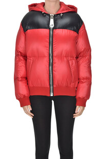 Quilted down jacket Moschino Couture