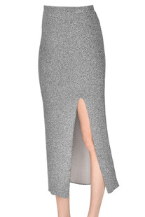 Lurex knit pencil skirt Circus Hotel